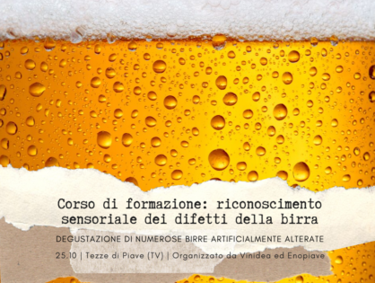 Riconoscimento sensoriale dei difetti della birra